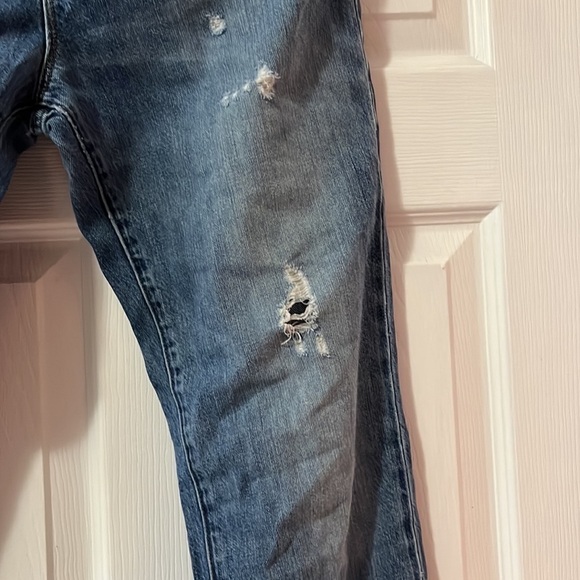 Jbrand Boyfriend "Jake" Broken (Distressed) Jeans Size 26 - Picture 4 of 10